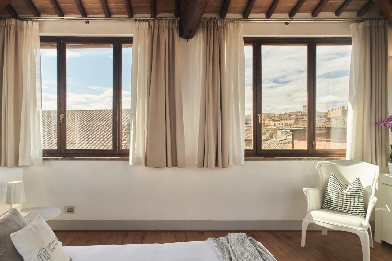 סיינה B&B Le Logge Luxury Rooms מראה חיצוני תמונה